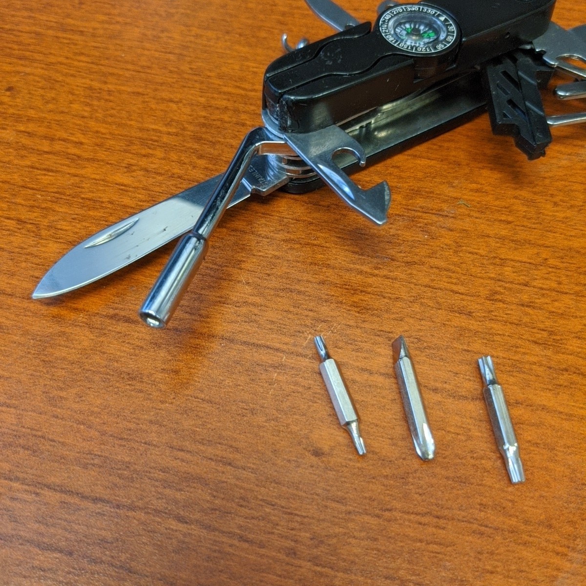 Ranger MultiTool Pocket Knife with Compass & 30 Tools All in Your Pocket Vintage
