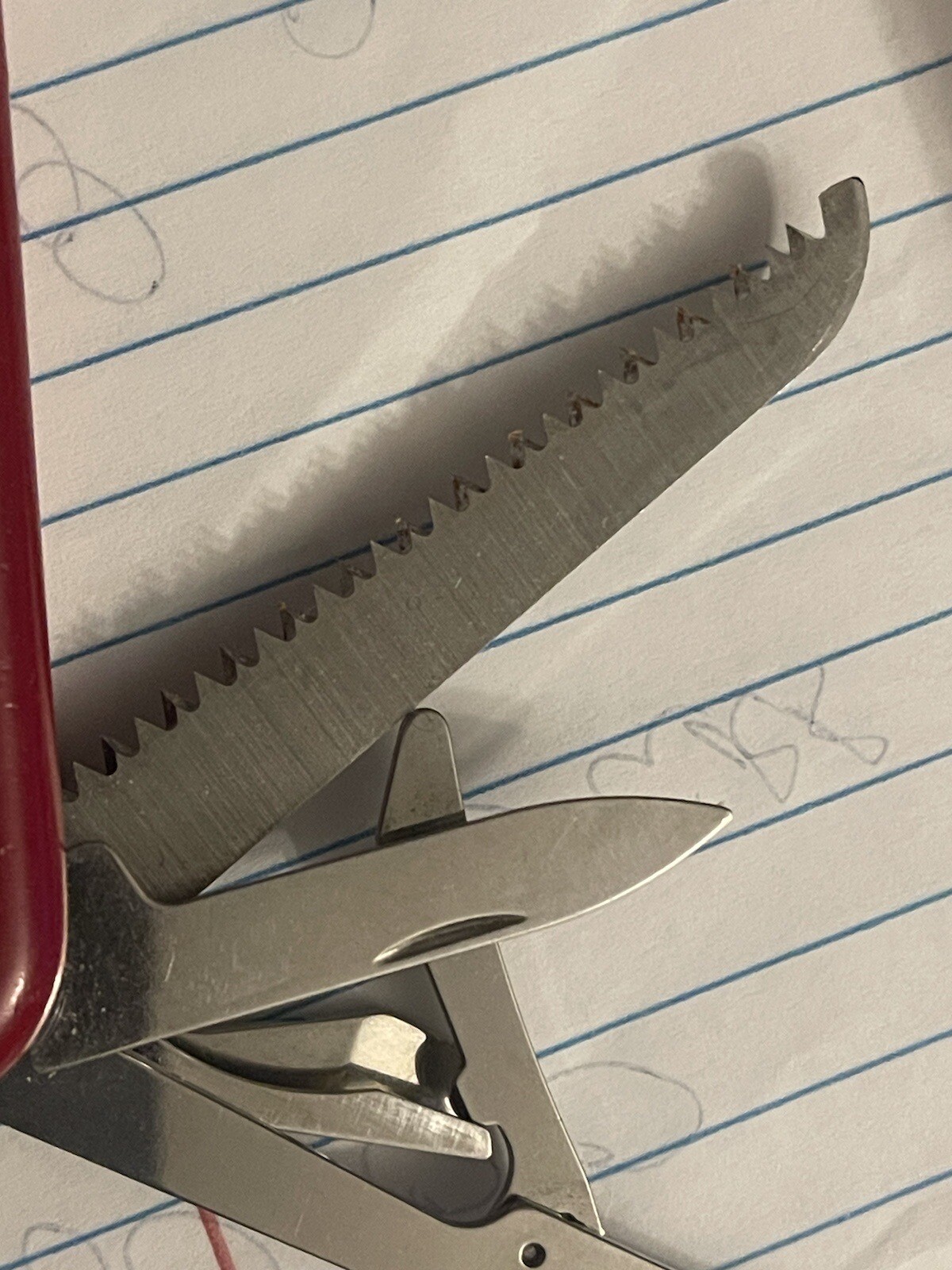 Wenger Delemont Swiss army knife The Yellow Pick Has Broken End As Shown