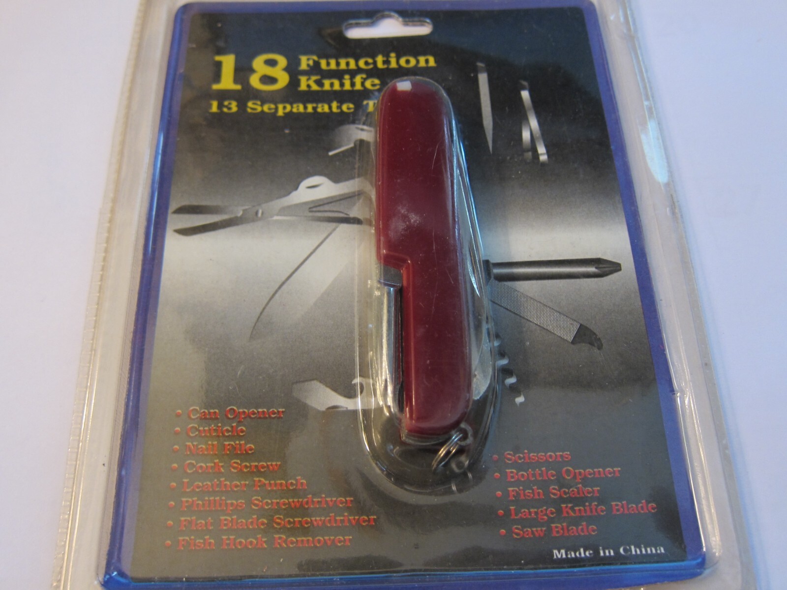 NEW 18 Function Multi Tool Folding Pocket Knife Camping Hiking LOTS More Listed