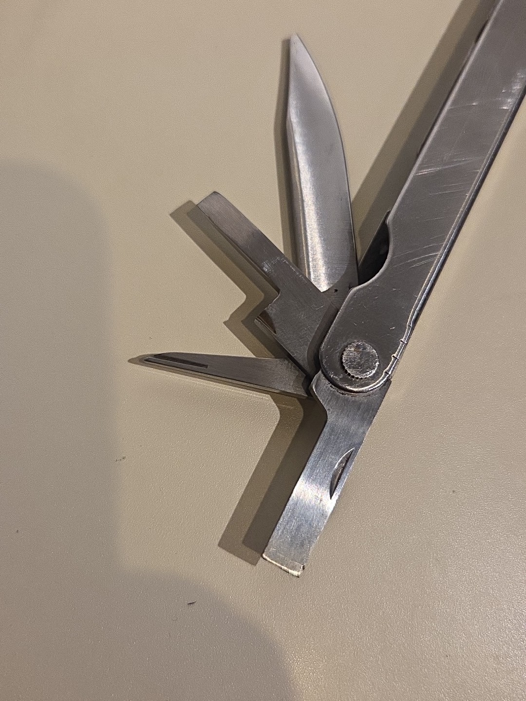 Vintage Original Leatherman PST POCKET SURVIVAL TOOL US Reg. 1325473 W/ Case