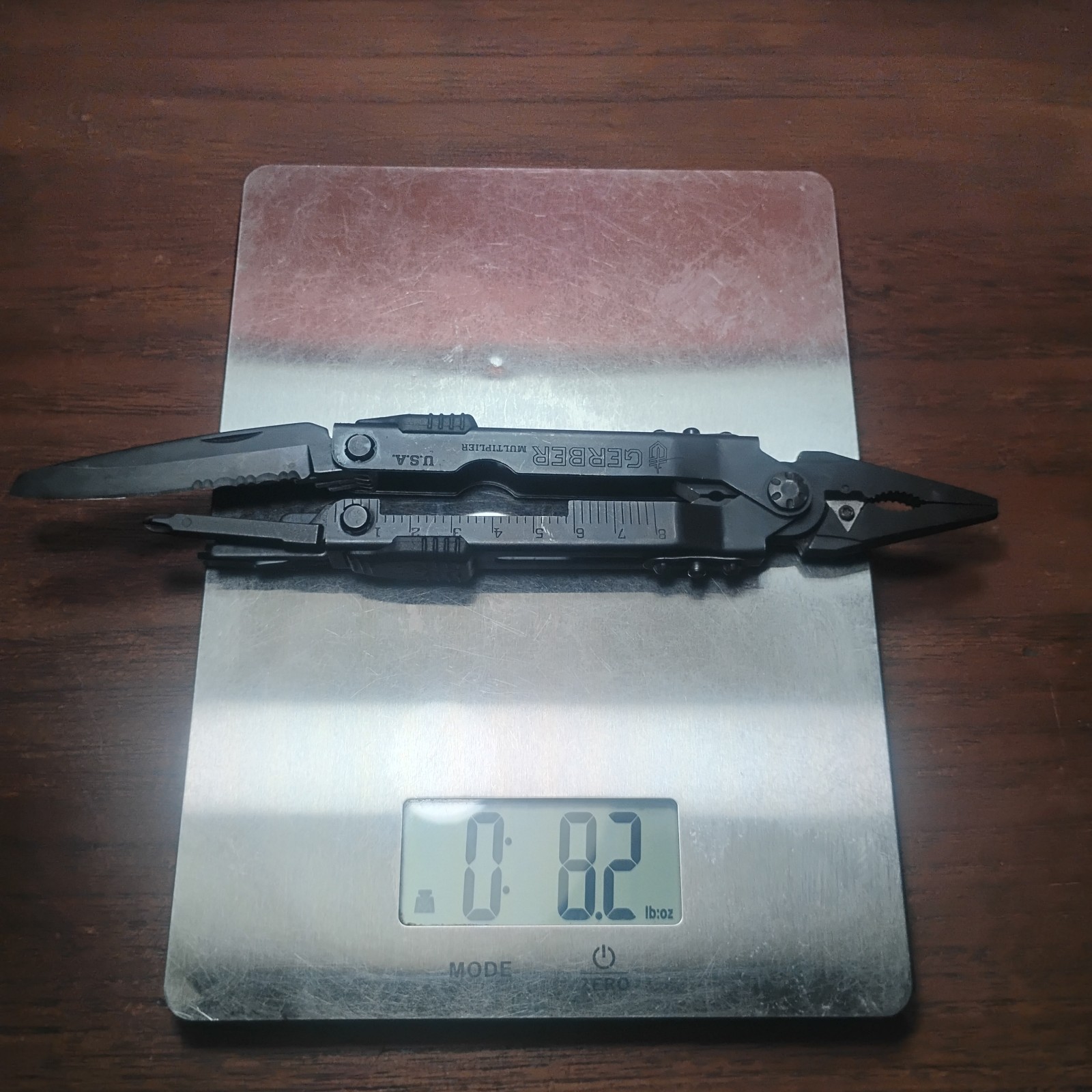 Gerber Multiplier MP600ST (Sight Tool) Black Oxide Multi-Tool Needle Nose Pliers