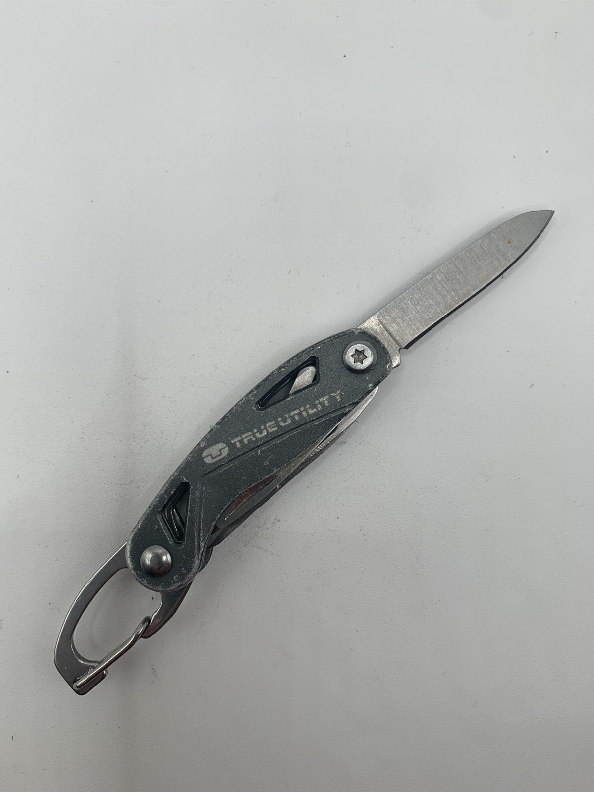 True Utility Pocket Knife, Multi-Tool w/ clip (Green)