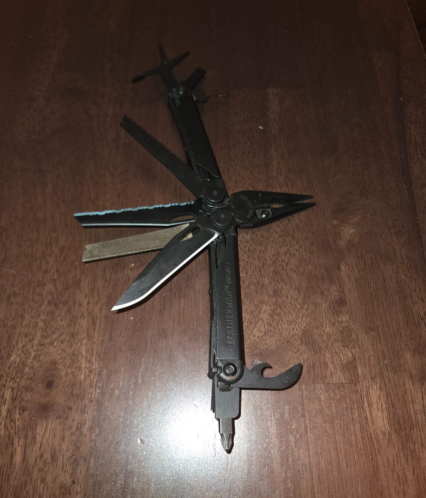 Leatherman Wave+ Plus Multi-Tool 18 Tools Included Black Oxide W/Sheath