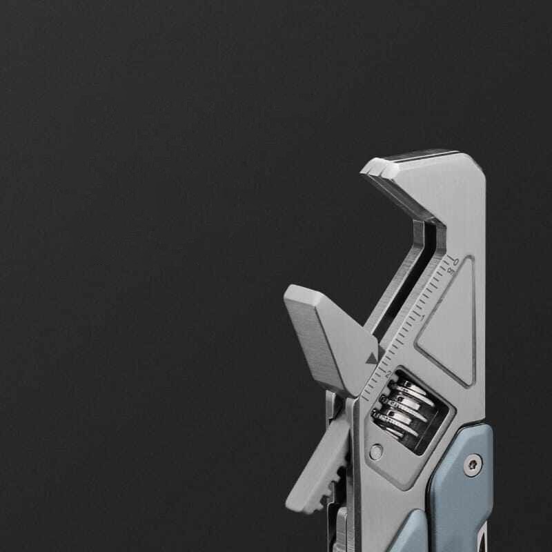 Multitool Pliers with Adjustable Wrench Bit Set EDC Camping Repair Tool