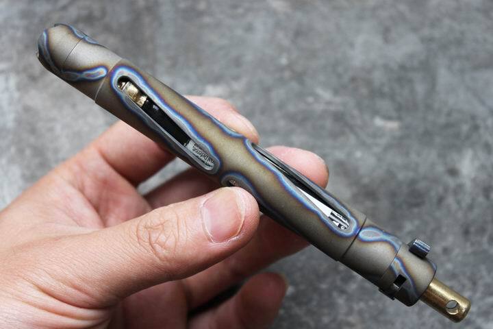 New EDC Titanium Alloy Cool Stick Kungfu Playing With Cuban Rattan Stick Gift