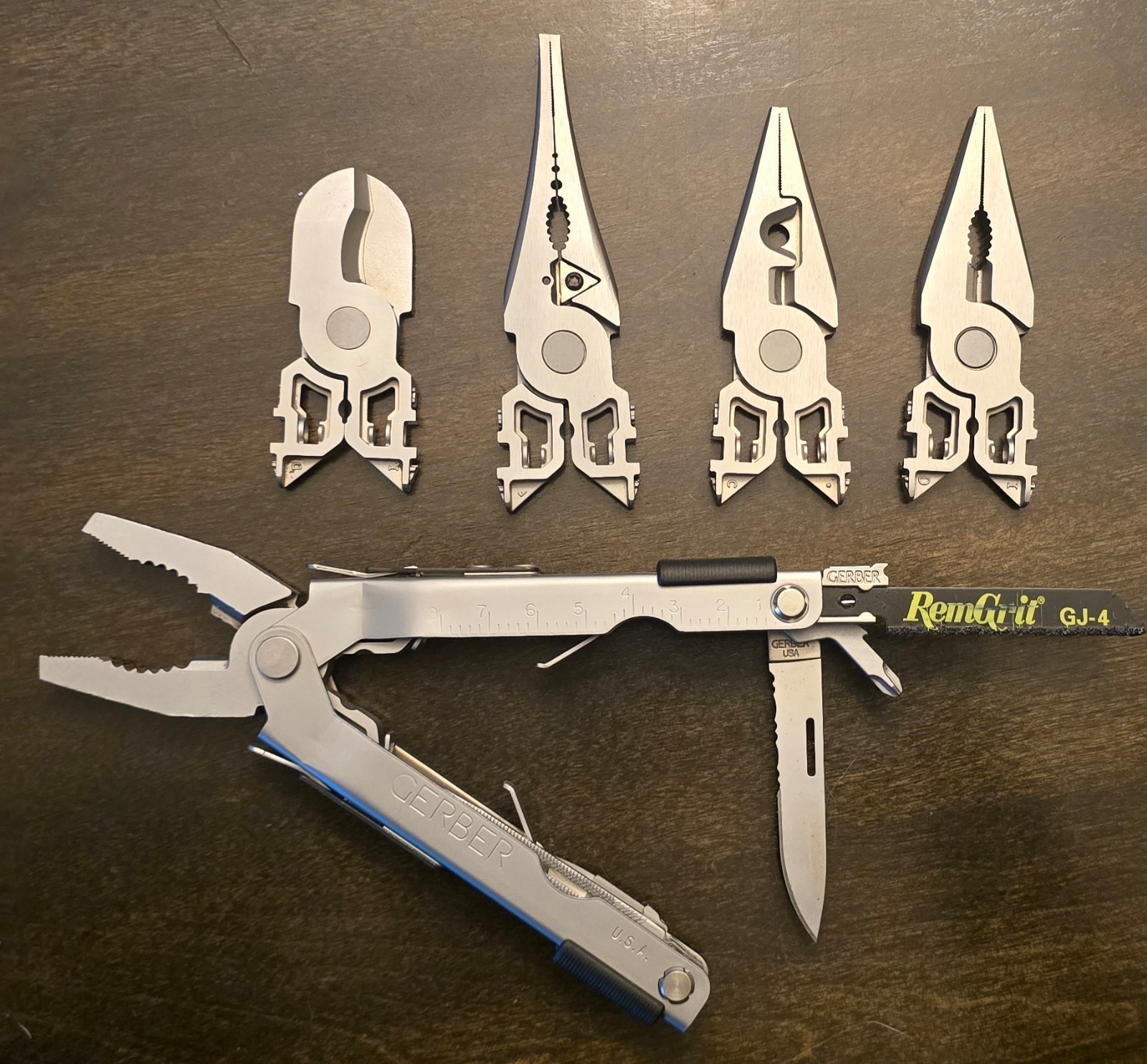 Gerber Evolution MP650 multi plier Military variant FULL set of 5 HEAD incl. EOD