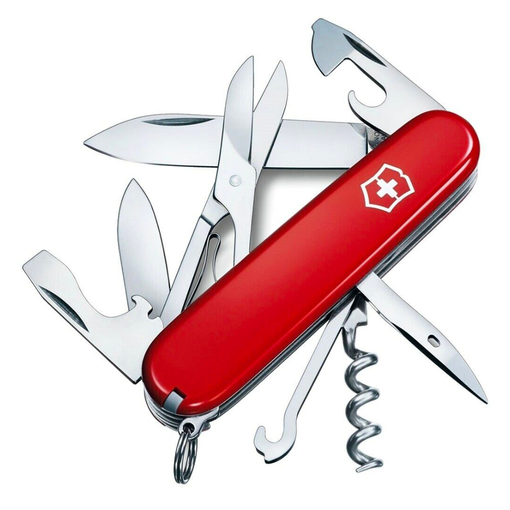 Victorinox Swiss Army Climber Knife Multi Tool – Red