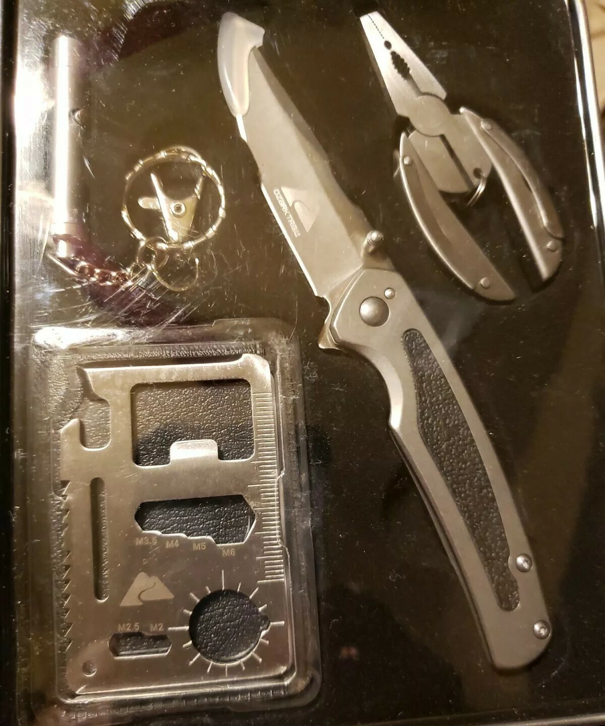NEW Sealed Ozark Trail 4 Piece Combo Set .Multifunctiona Tool and Knif More..