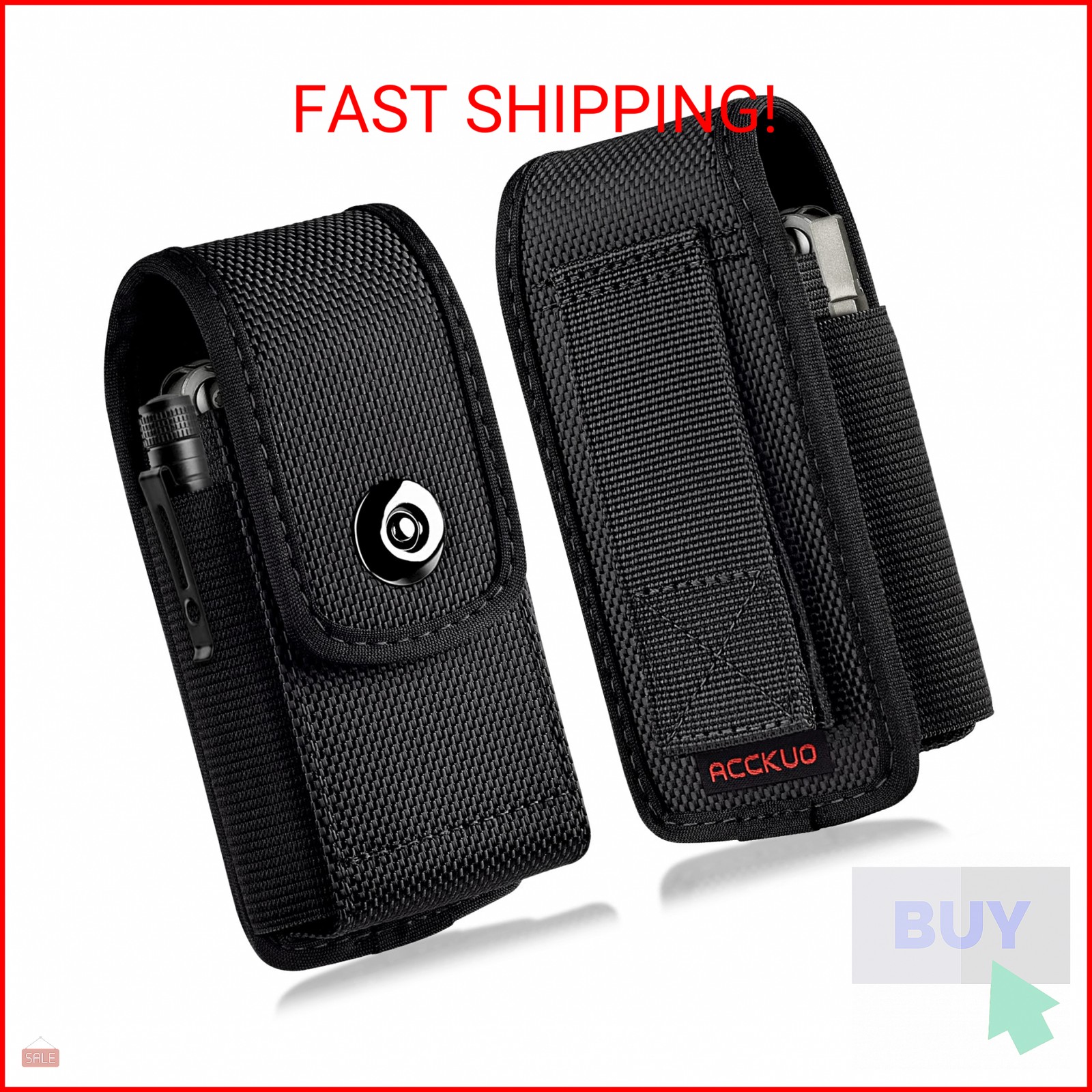 ACCKUO Multitool Sheath Compatible with Leatherman EDC Belt Organizer Tool Holst
