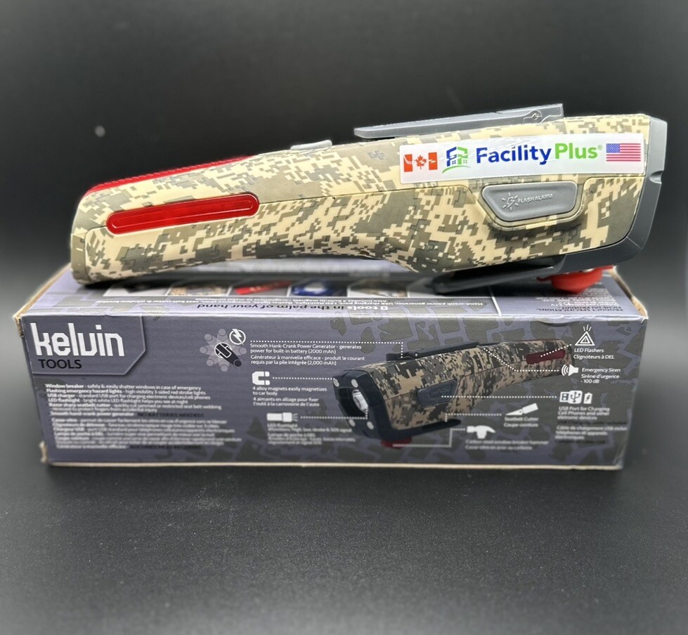 KELVIN 8 Automotive Emergency Tool | The Ultimate Emergency Tool | OPEN BOX