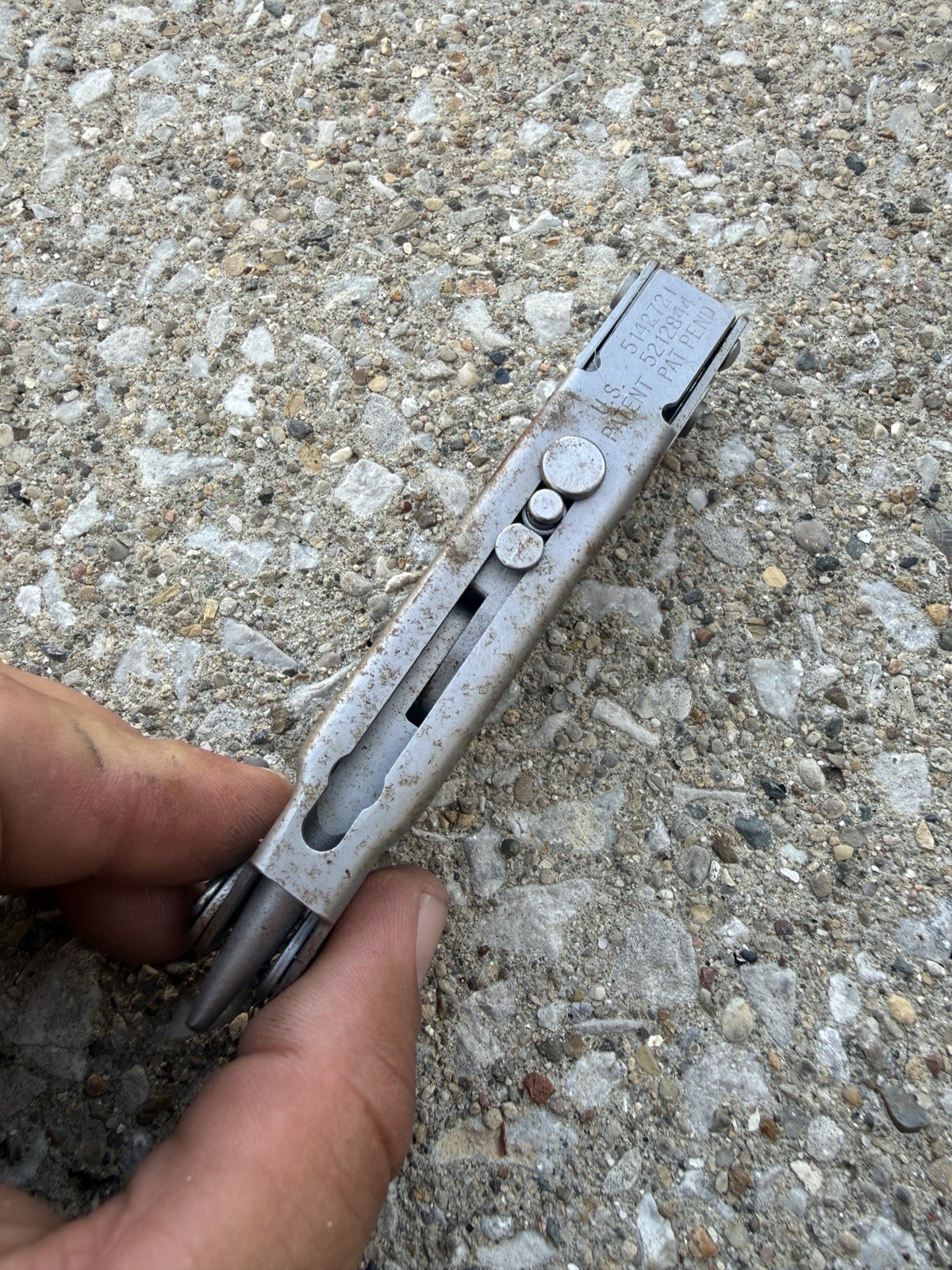 GERBER USA 50003 Needlenose Plier Multi-Tool w/ Sheath -New Old Stock w/ Rust
