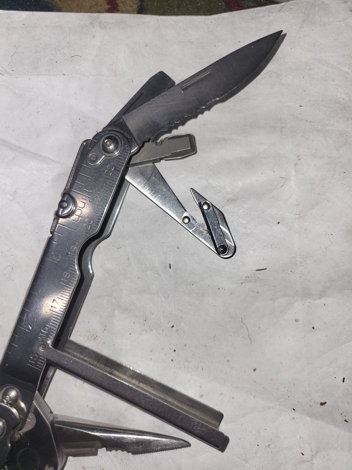 Sog Power Lock Pliers Multi Tool Stainless Steel With Sheath USA