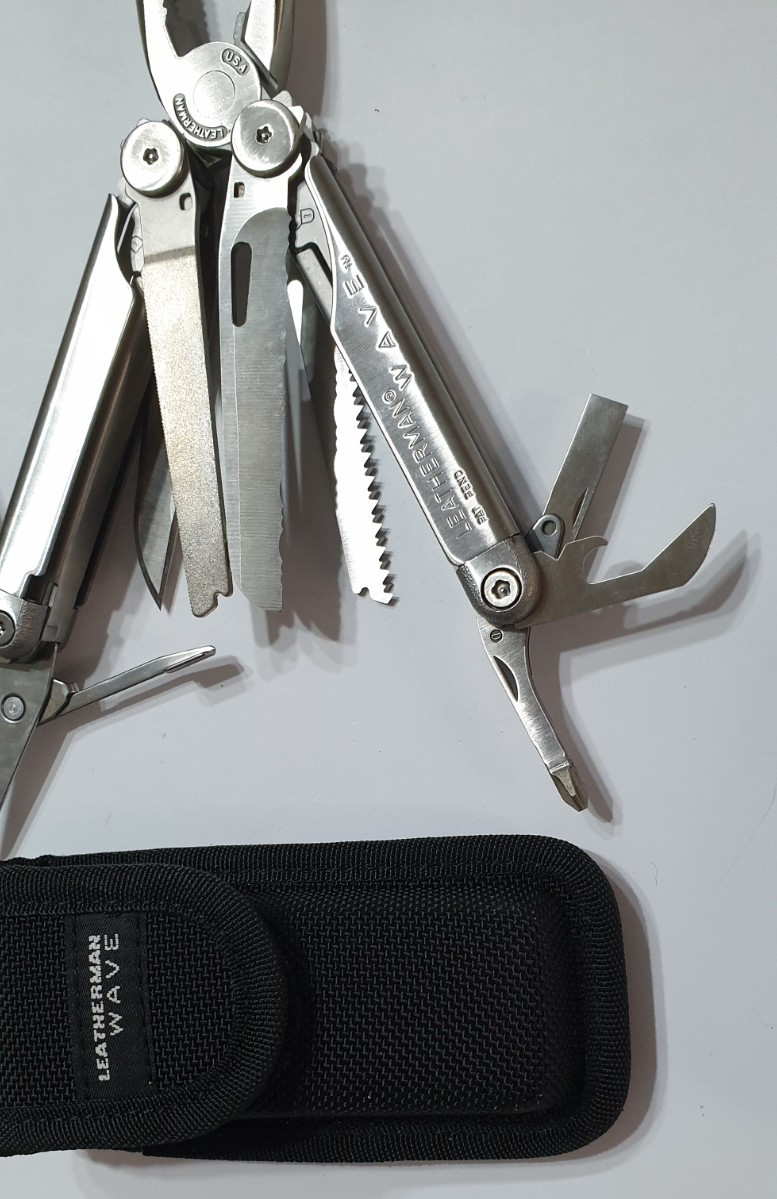 🔥🔥 Leatherman Super Tool Gen 1 OG + Bits + Adapter Hard Nylon Case Rare Set