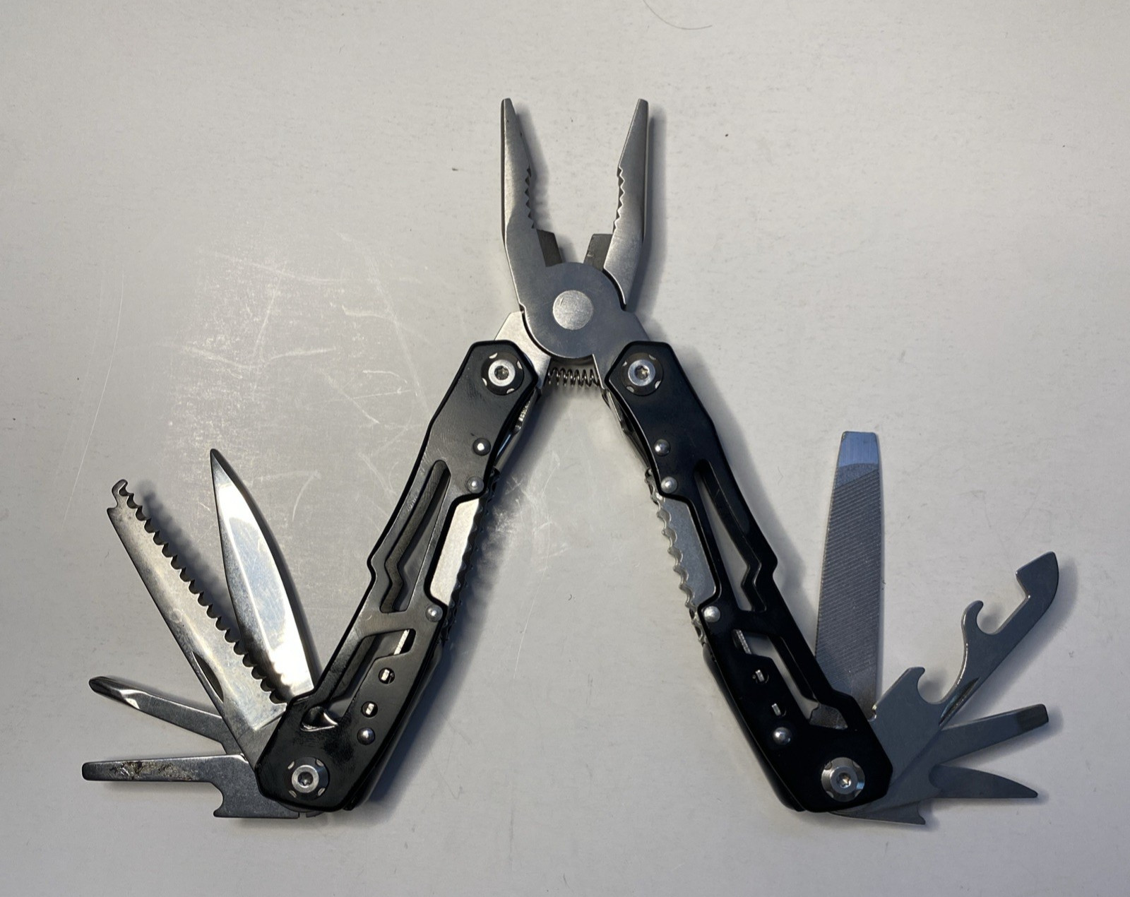 Fangfo Multi Tool Folding Pliers with Sheath Compact Utility Tool