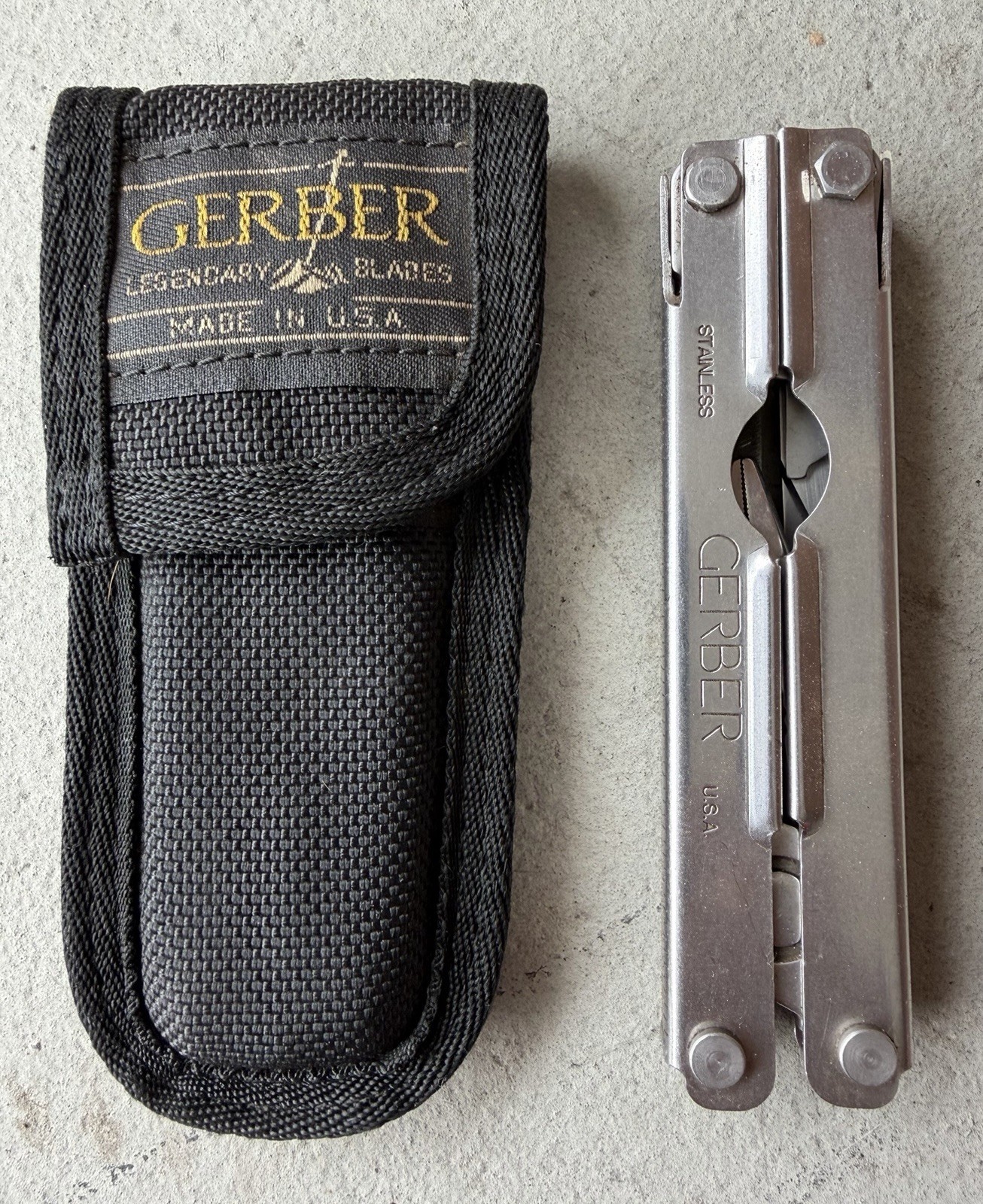 GERBER USA MPT MILITARY PROVISIONAL TOOL MULTI-TOOL IN NYLON SHEATH EXCELLENT