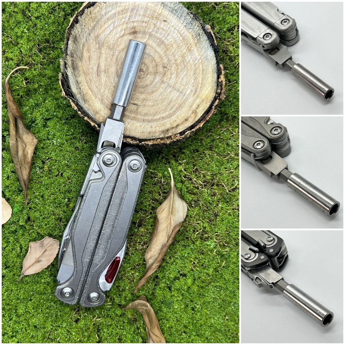 For Leatherman Bit Driver Extender Screwdriver Extension Pole Adapter