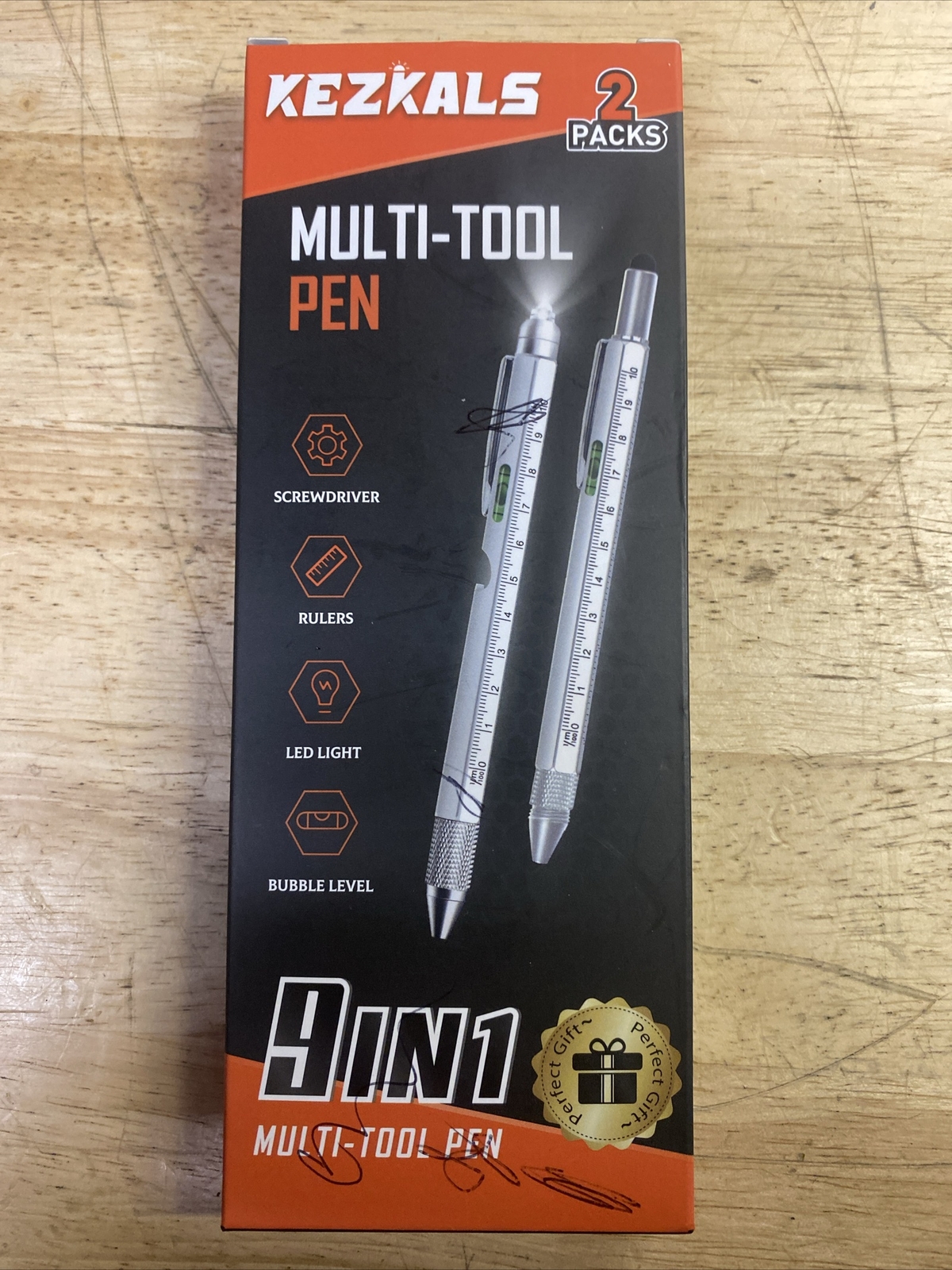 9 in 1 Multitool Pen Set Mens Gifts – Kezkals