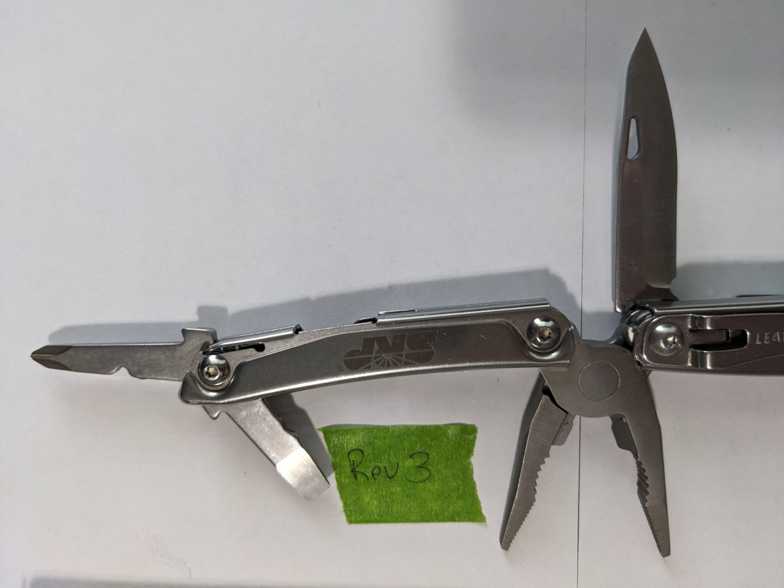 Leatherman Rev – Stainless Steel – Used – Fully Functional – FREE Shipping