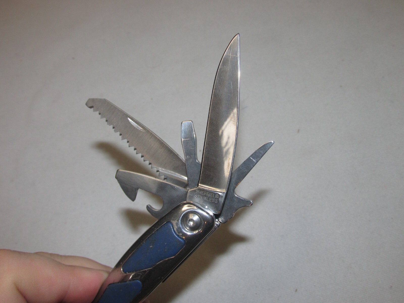 11 Tool Handheld Multi Tool * Unbranded * Pliers Knife Saw Screwdriver