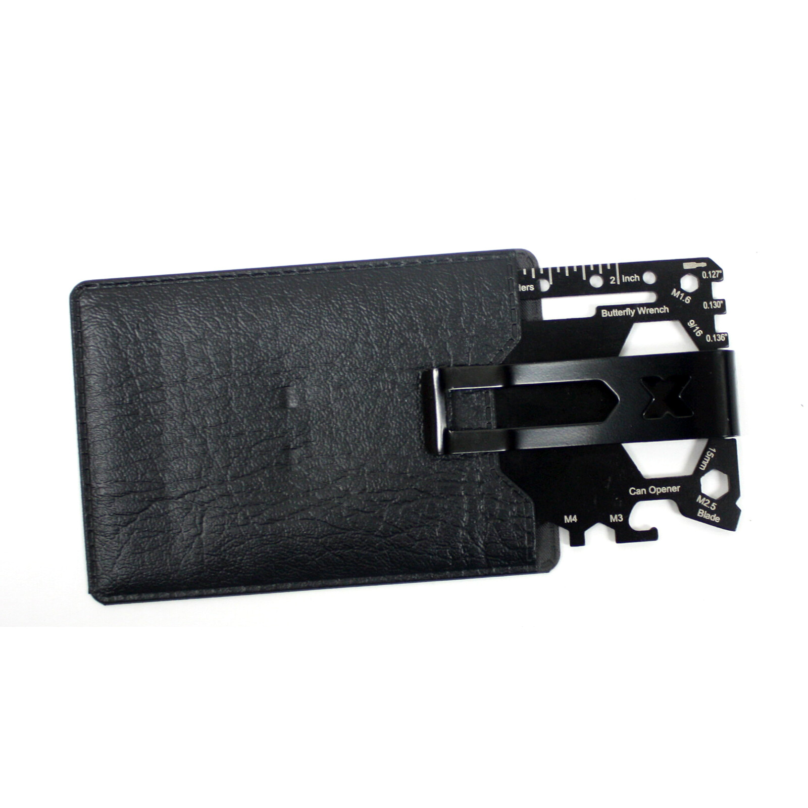 4pc 46 In 1 Multitool Wallet Credit Card Sized Pocket Indoors Outdoors Survival