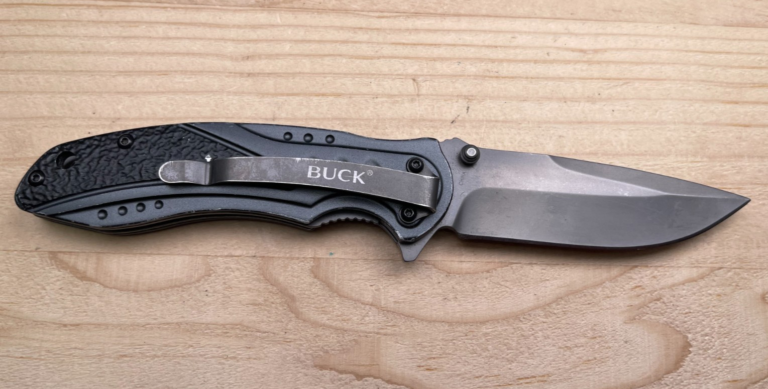 Buck Trigger 865 Liner Lock Folding Flipper Pocket Knife Aluminum – Discontinued