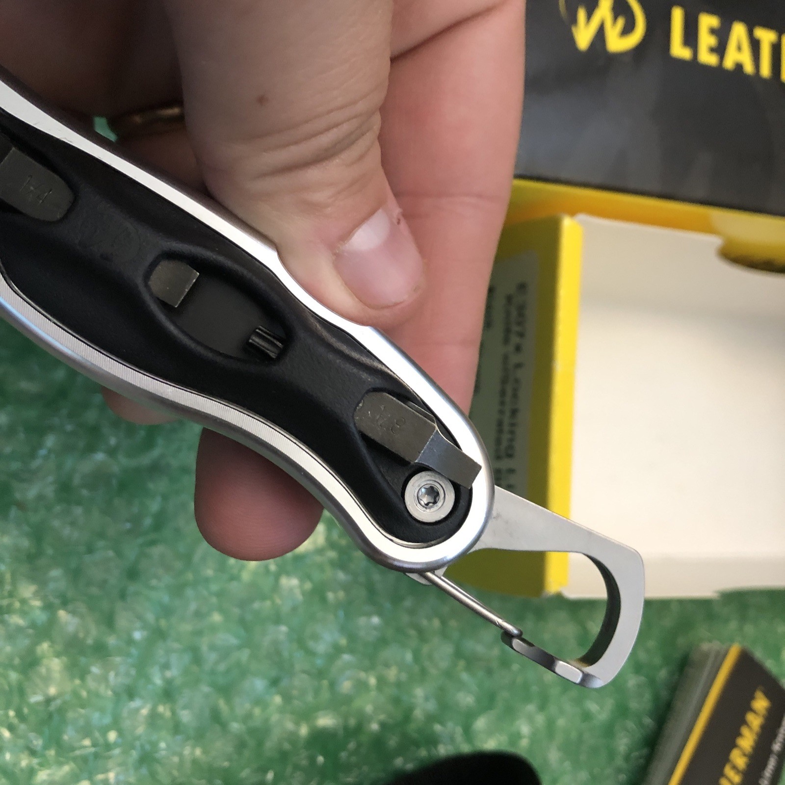 Leatherman E307x knife w/Serrated Blade (Similar to e306x e304x Expanse Series)