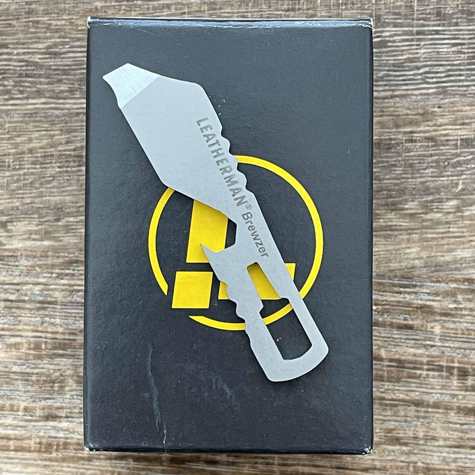 Leatherman Brewzer box/bottle opener mini multitool. New. Discontinued
