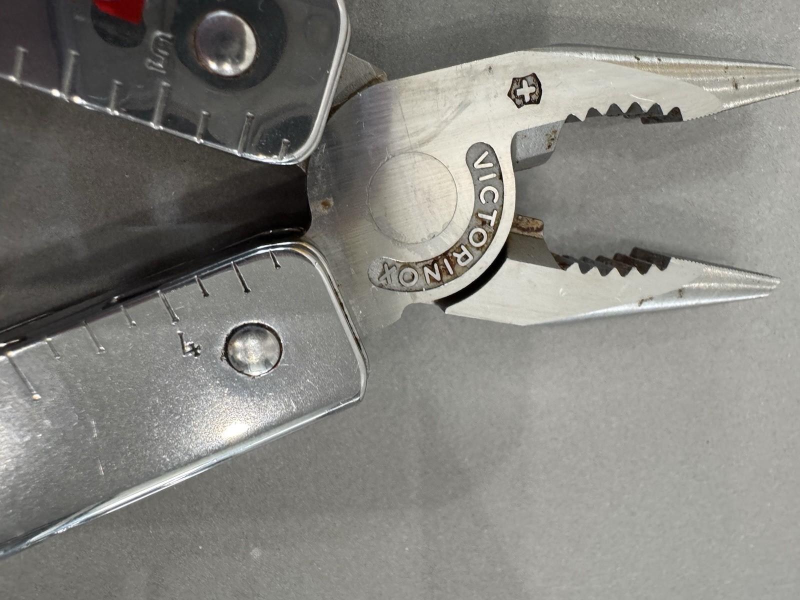 Vtg Victorinox SwissTool Pat Pend Swiss Army Knife Multi Tool Plier