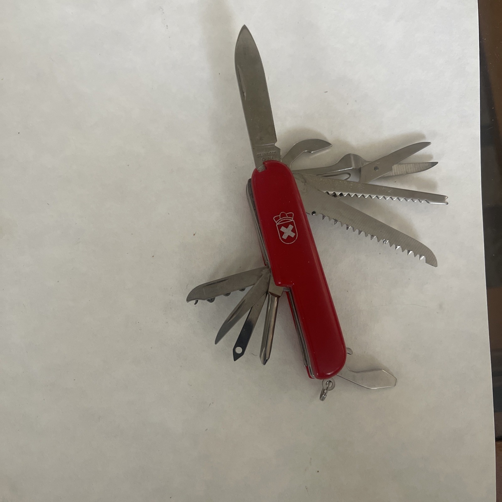Royal Crest Pocket Knife SKA13 Multi Tool 16 Function Stainless Steel