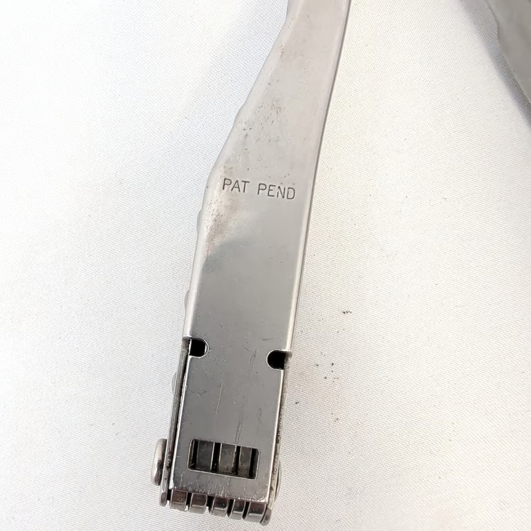 Schrade Tough Tool Multi-Tool USA Made Vintage Pliers Stainless PAT PEND Silver
