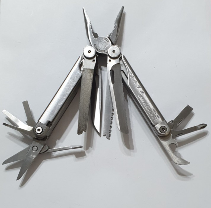 🔥🔥🔥 Leatherman 2000 Wave OG Original Gen1 Leather Sheath Multi Tool Pat Pend