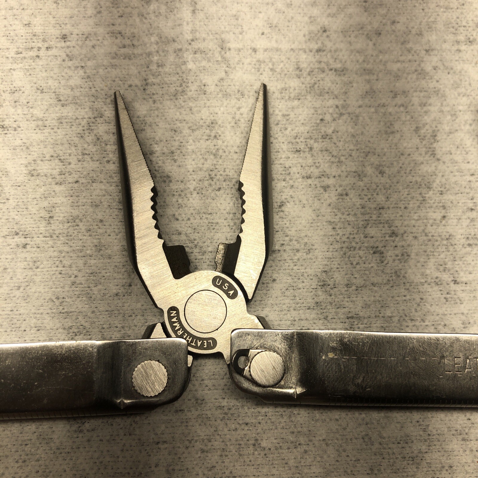 Vintage Original Leatherman Multi Tool With Leather Sheath Portland Oregon 06/97