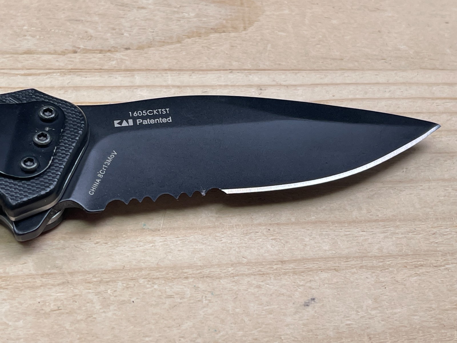 Kershaw 1605CKTST Clash Black A/O SpeedSafe Ken Onion Folding Pocket Knife