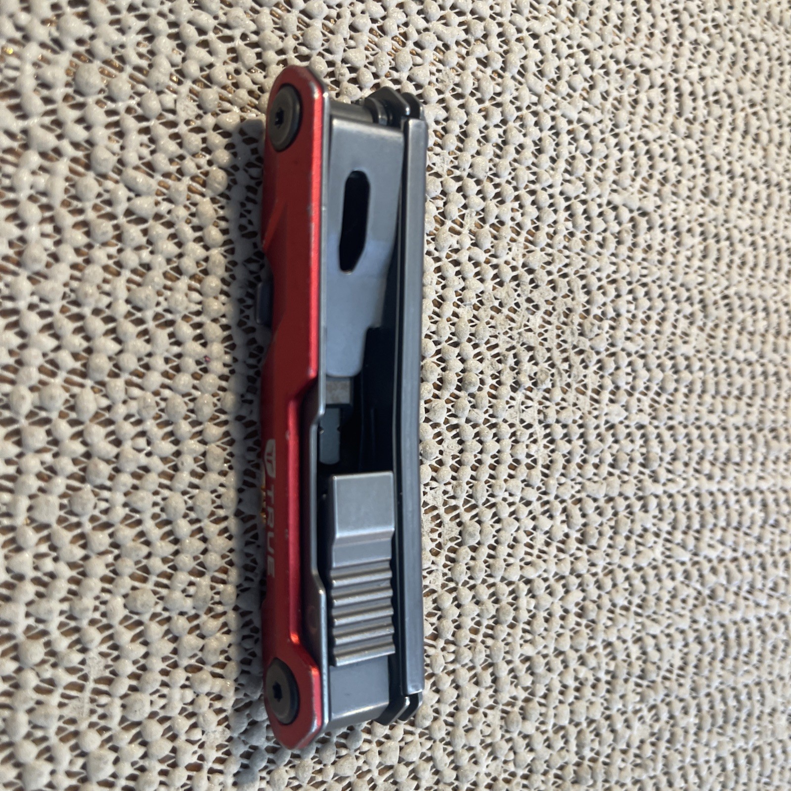 True Titanium Block Multi Tool 5-in-1 Utility Knife, Screwdriver, Bottle Open