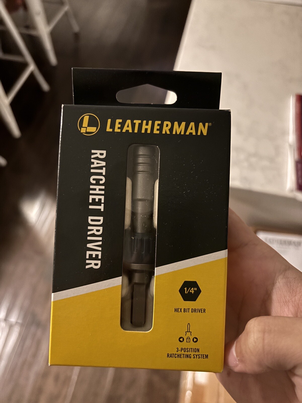 Leatherman Ratchet Driver 1/4 Hex Bit Model 931032 New Model BRAND NEW