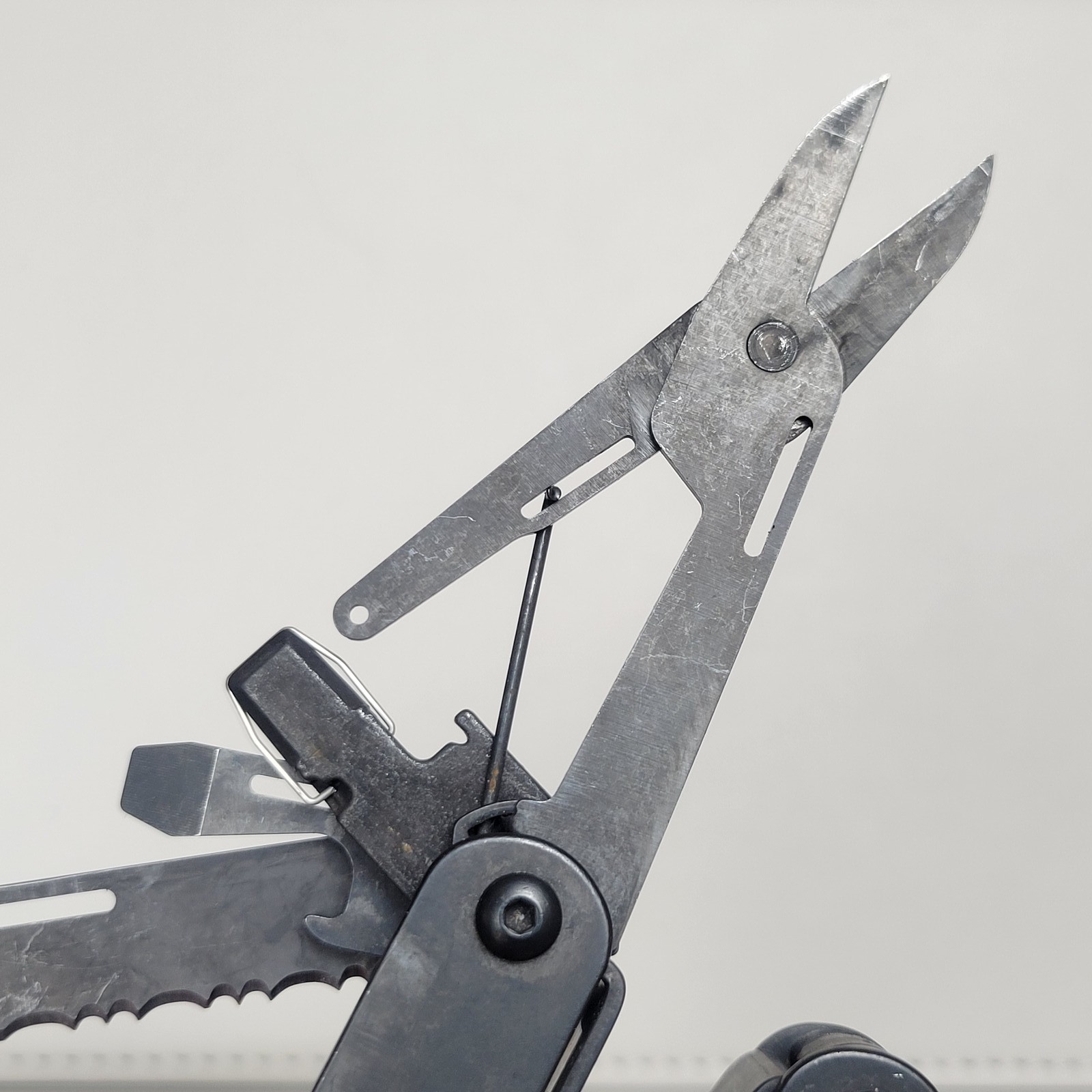SOG PowerLock Multi-Tool Pliers Black Oxide Finish w/ Sheath B66N