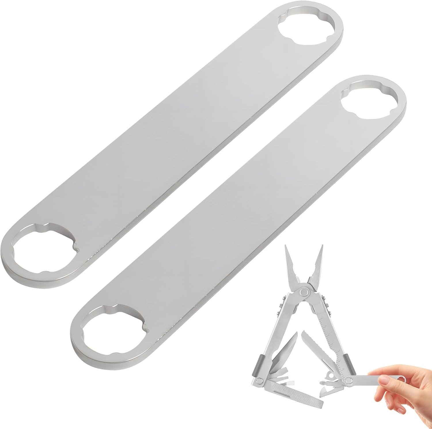 (2-Pack 4-Lobe Flat Wrench, Compatible with Gerber MP400, MP600