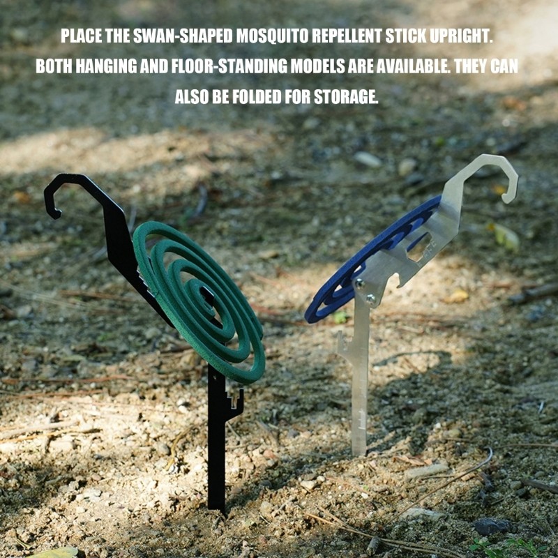 Creative Tent Ground Stakes Portables Mosquitoes Coils Holder Measuring Scale