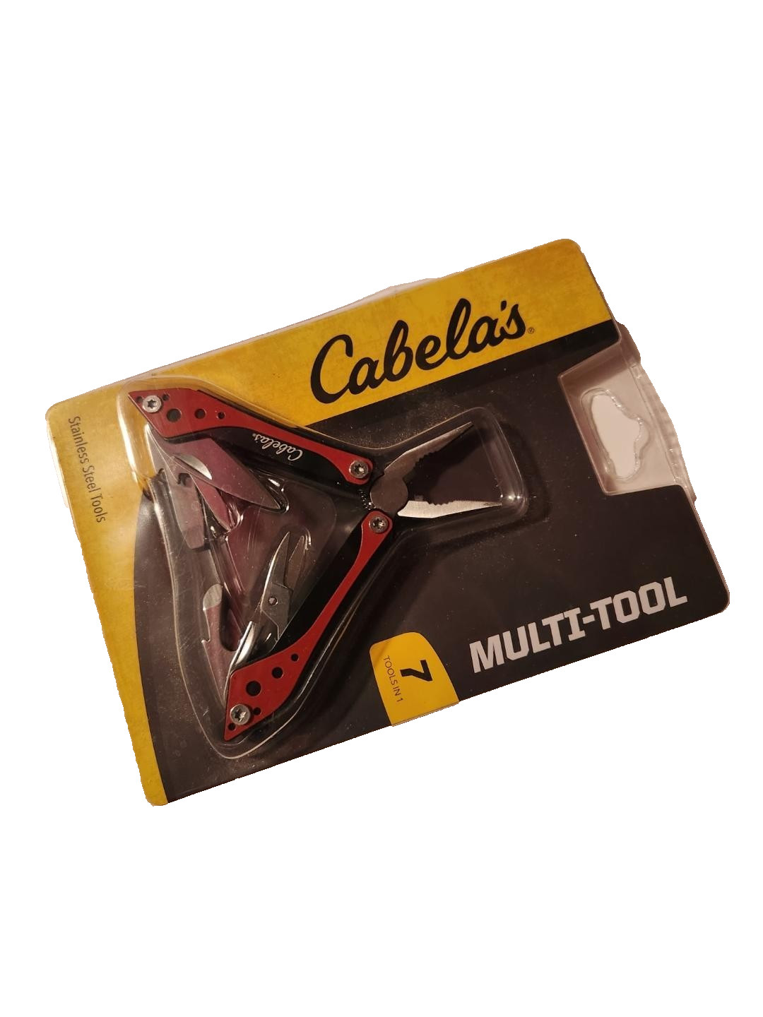 Cabela’s 7-in-1 Multi-Tool – Red