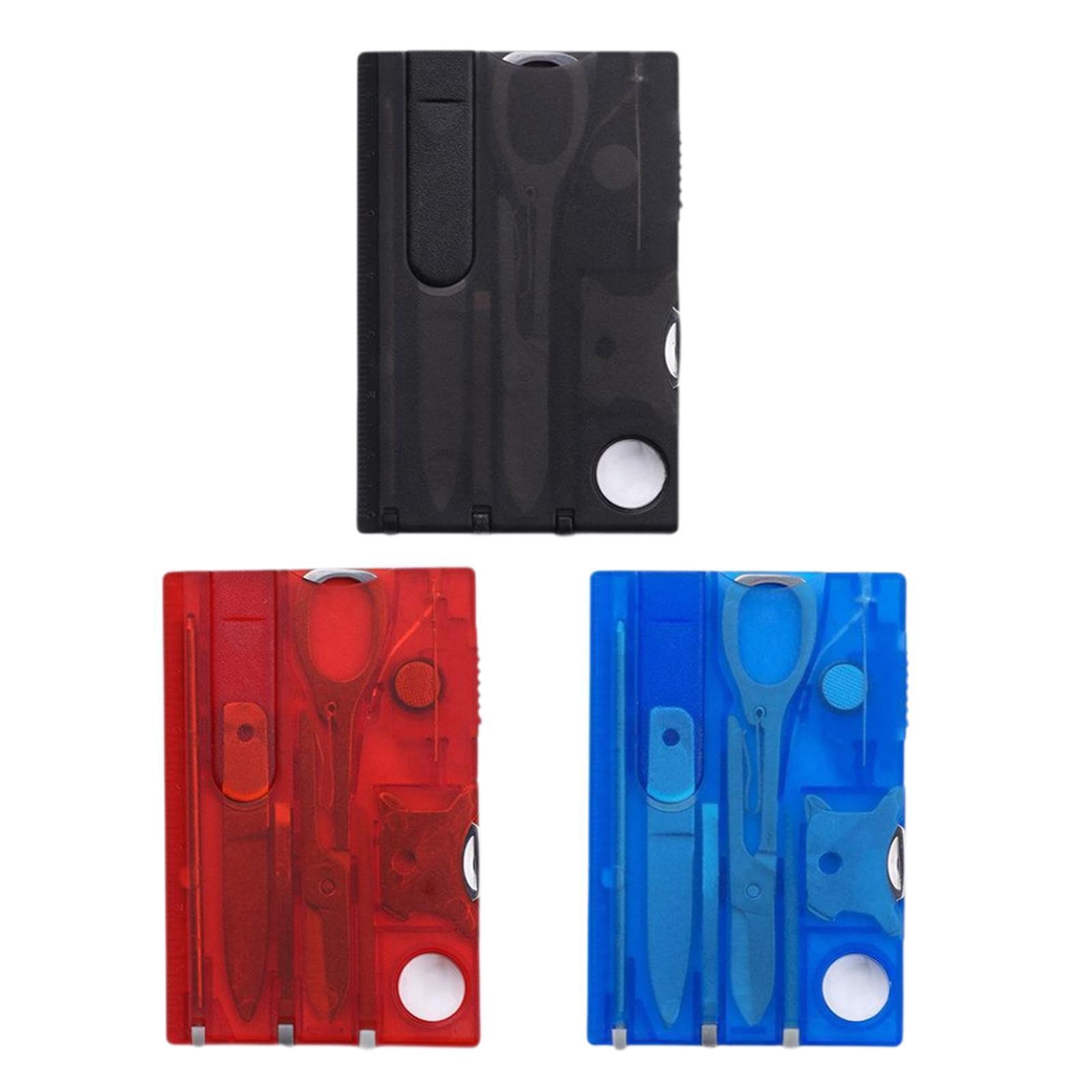 Survival Pocket Tool Metal Outdoor Tools for Camping Mountaineering Hiking