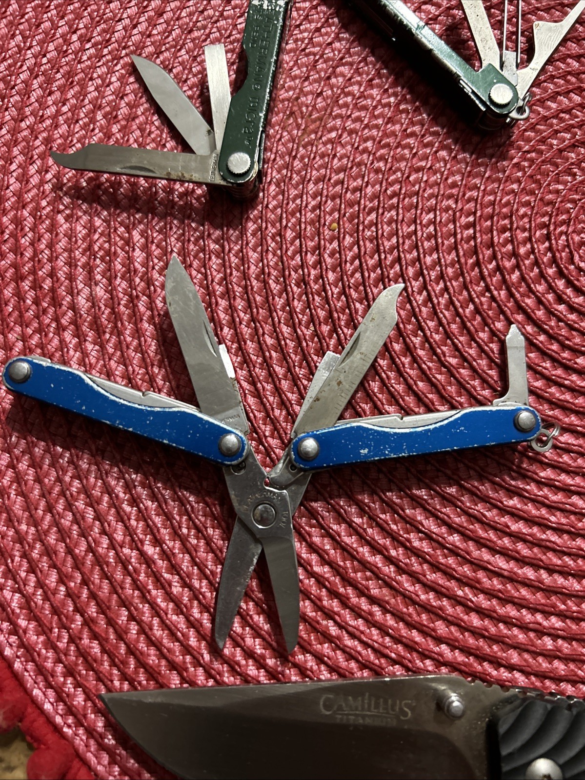 Leatherman Squirt S4 & Micra Bundle – Camillus Anvil Bull shark Lot Of 6