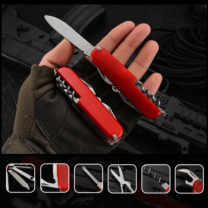 11 In 1 Multifunctional Knife Folding Knife Outdoor Knife Pliers Pocket Knife
