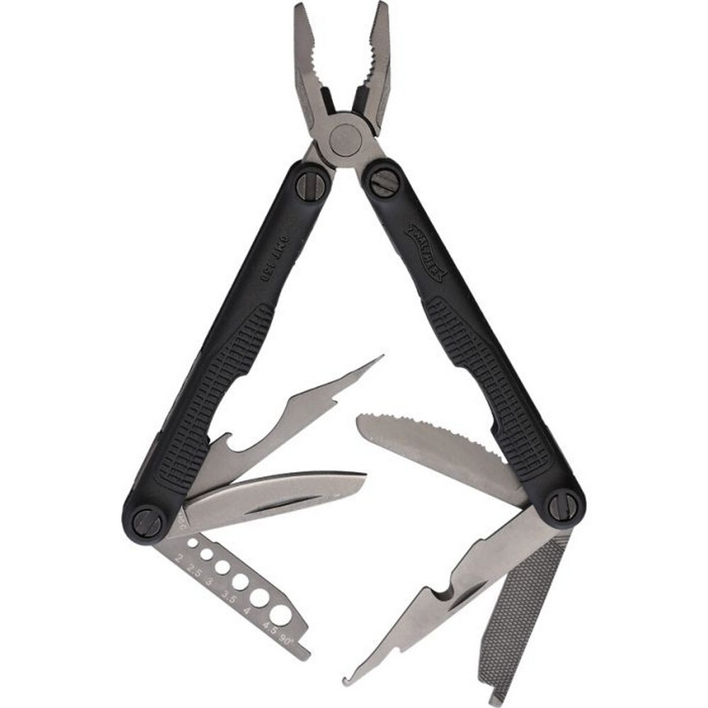 Walther Multi Tool Pliers Blades Screwdriver Ruler Stainless Handle – WAL50796
