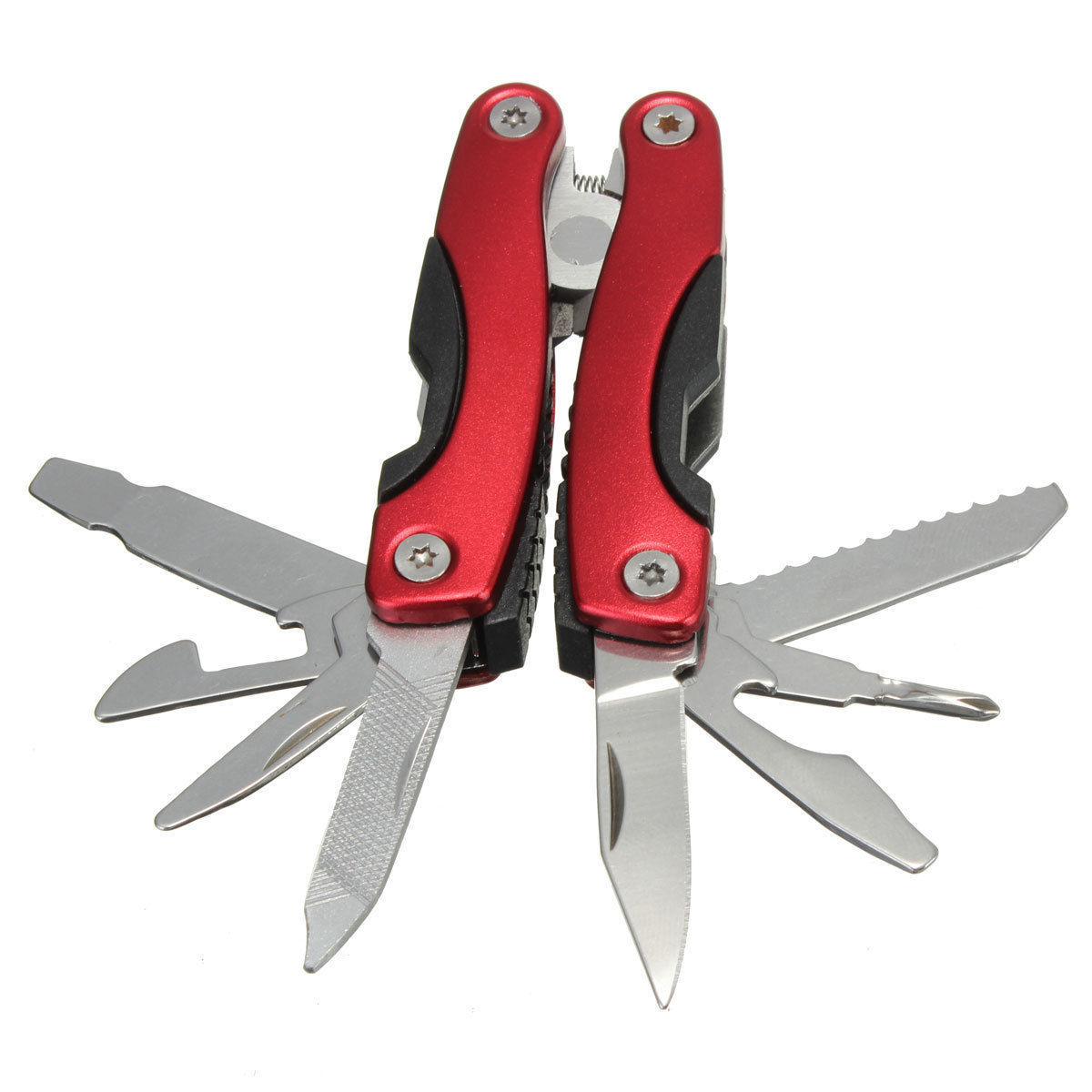 9 In 1 Portable Pocket Multi Tool Plier Survival Camping Travel Life Tools