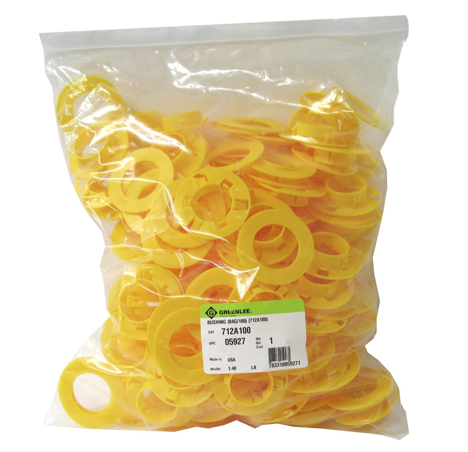 100 PCS 712A100 Bushing Hole Making 111/32 Inch Wire Protector Insulation