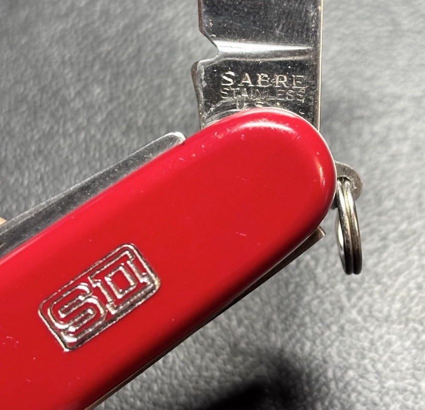 Sabre Alpine Trailblazer Multi Tool Knife Red In Color
