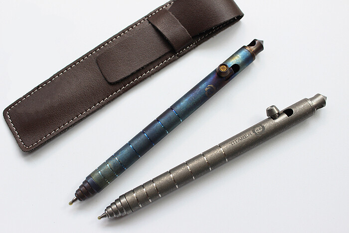 Titanium Alloy Press Tactical Pen Portable Signature Pen Office Stationery