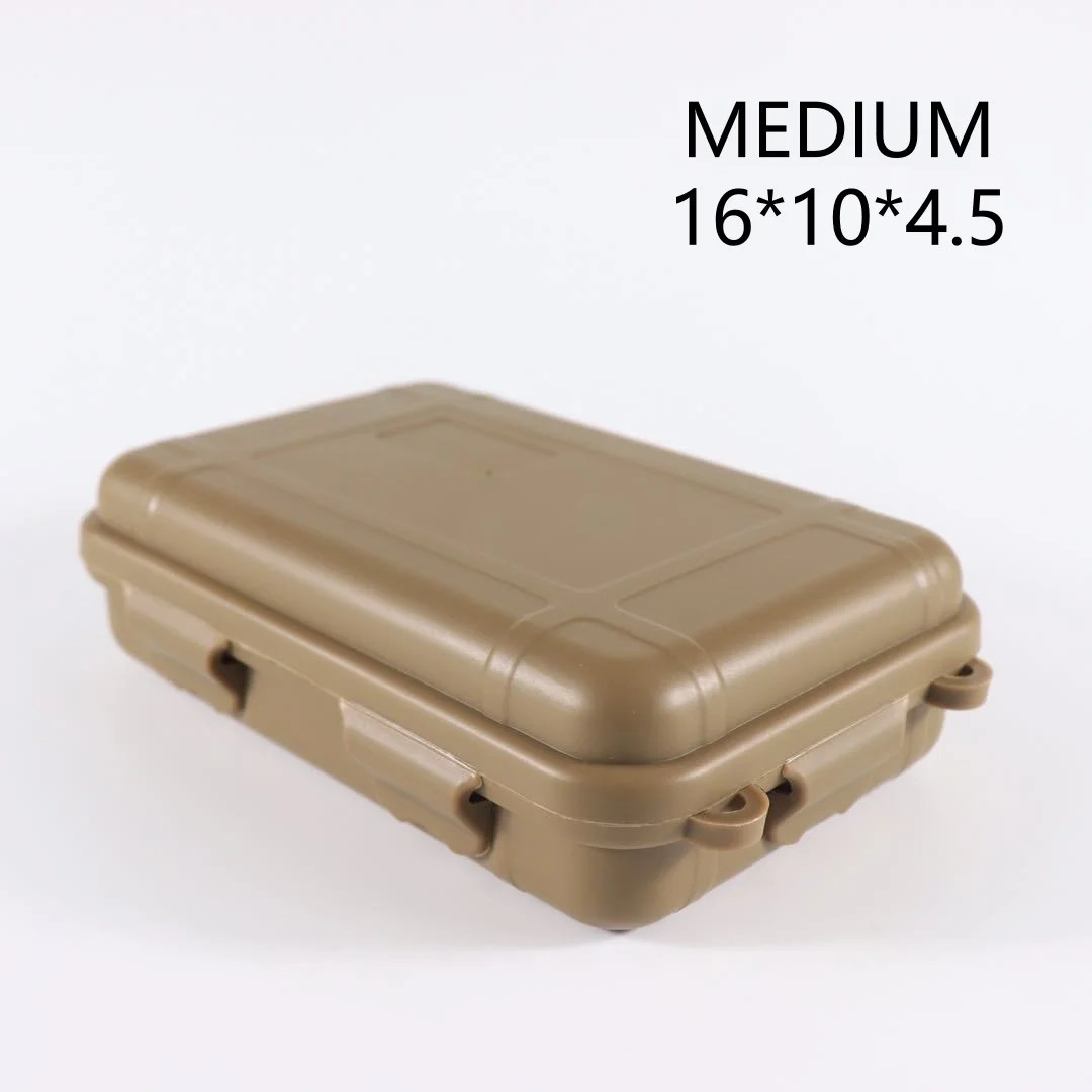 Extra Large EDC Tool Outdoor Survival Kit Box, Shockproof and Waterproof Box, Se