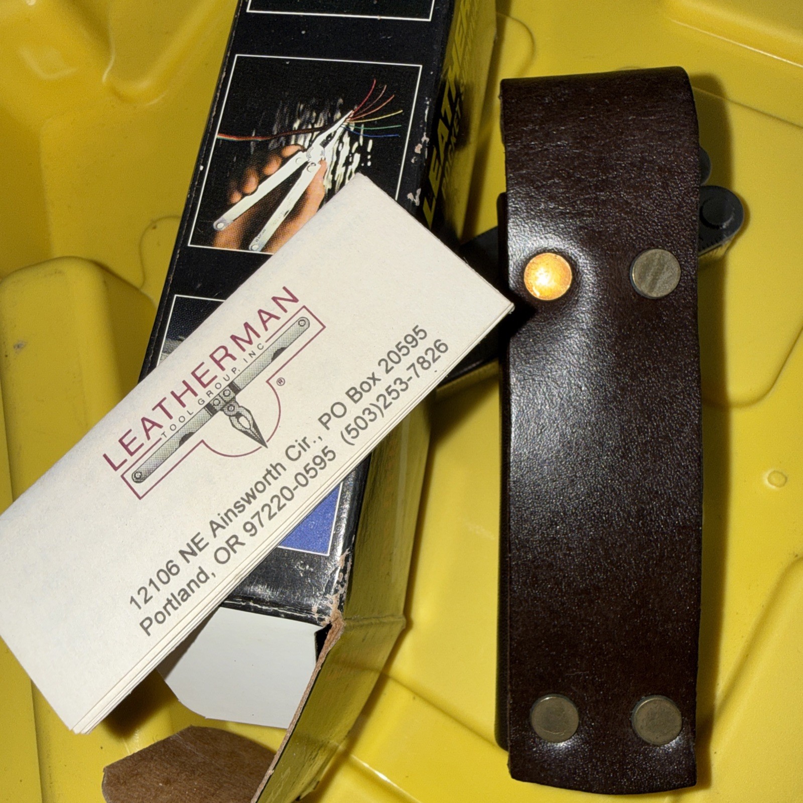 Leatherman Pocket Survival Tool Pliers In Your Pocket OriginalMultiTool NEW NIB
