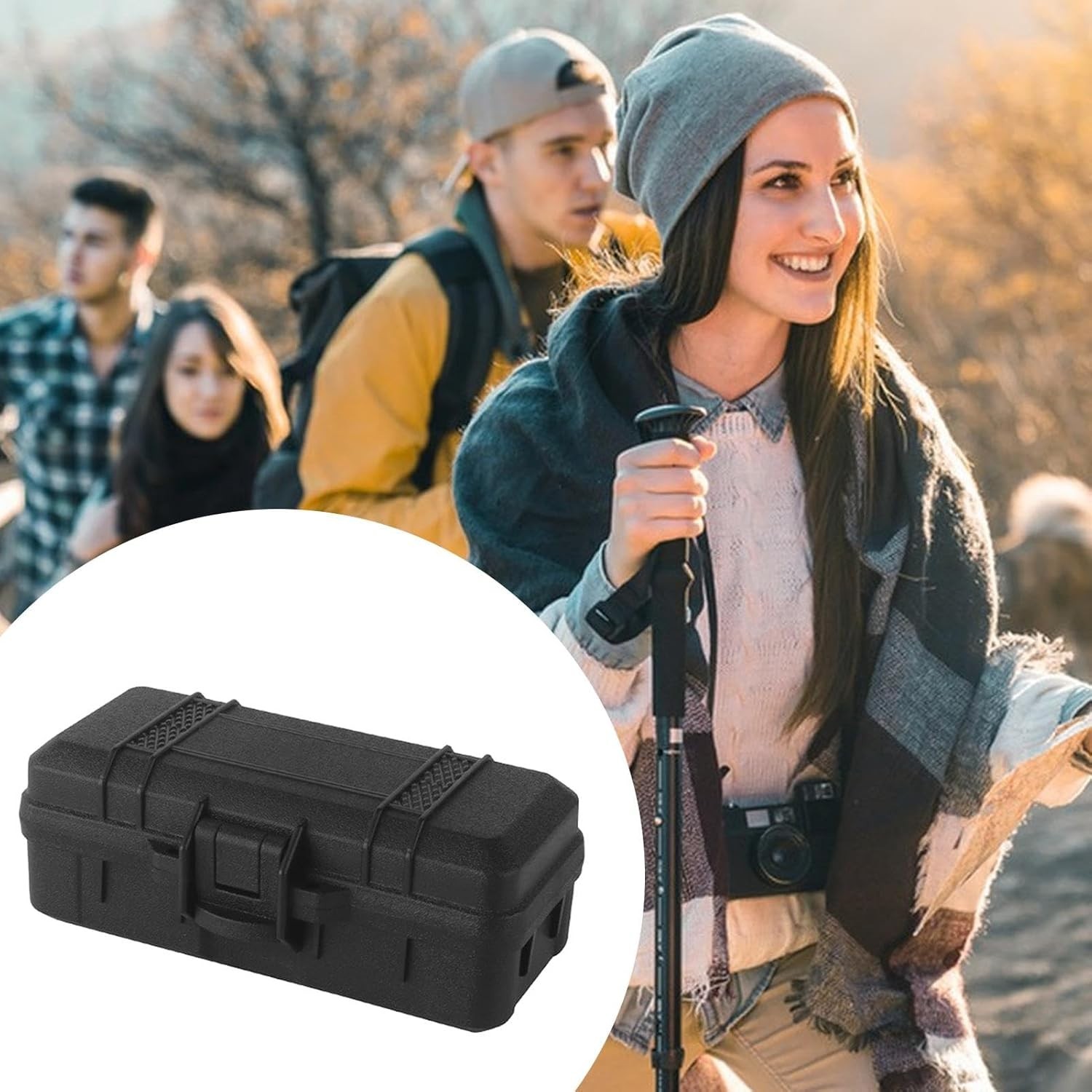 Waterproof Shockproof Hard Case Outdoor Survival Tool Storage Box Tactical Foam